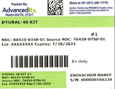 Label 1 (Dyural 40 Kit 80425 0348 01)
